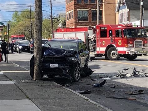 Albany police on the scene of serious accident