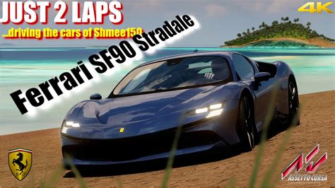 JUST 2 LAPS Driving The Cars Of Shmee150 Ferrari SF90 Stradale At