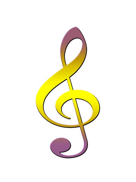 Picture Of Treble Clef Sign Treble Clef In Word Doc Aep22