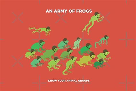 An Army Of Frogs By Pepomintnarwhal Redbubble