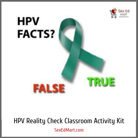 Hpv Reality Check Classroom Activity Kit Download Or Hard Copy