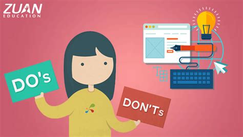 4 Web Design Tips for Beginners – Do’s and Don’ts | Zuan ...