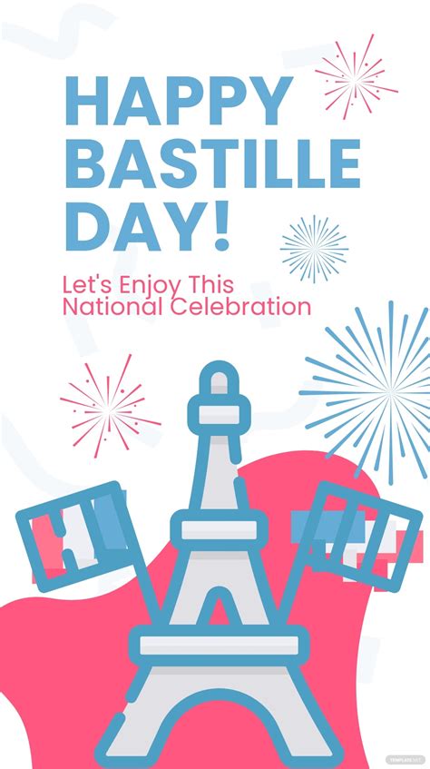 Free Happy Bastille Day Instagram Story Template Download In Png 