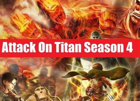 Attack On Titan Season 4 Release Date Cast And Plot Of