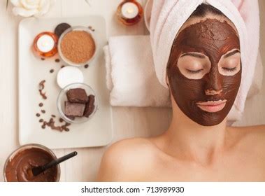 Chocolate Luxury Spa Facial Mask Homemade Stock Photo Shutterstock