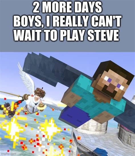 Image Tagged In Minecraft Steveminecraftsuper Smash Brosdlc Imgflip