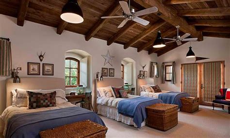 Most large ceiling fans tend to make a sound too loud disturbing the ambiance you need to have a restful night or a relaxing day. 15 Bedrooms With Cathedral and Vaulted Ceilings | Home ...