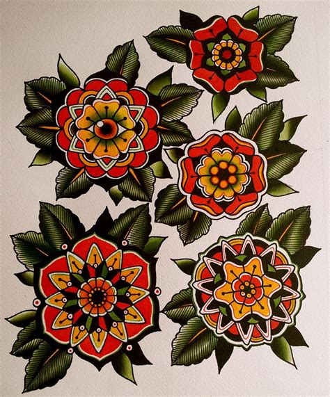 Traditionalrawb Mandala Sheet I Painted Last Night Tattoo