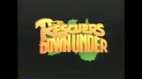 The Rescuers Down Under Sneak Peek 1 September 21 1990 Youtube