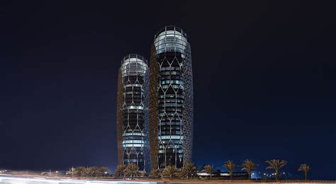 Abu Dhabi Investment Council Al Bahar Towers Abu Dhabi Uae