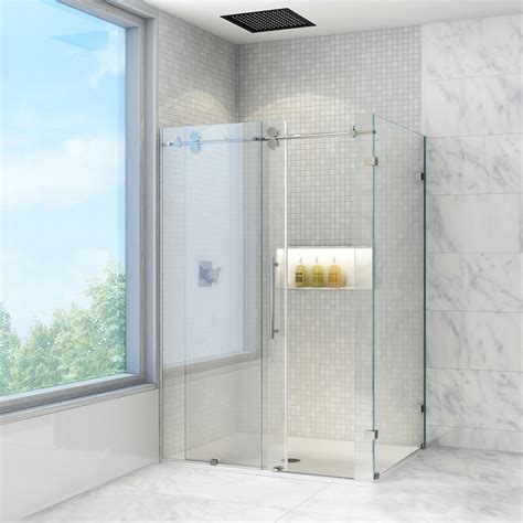 Vigo Industries Frameless Rectangular Shower Enclosure 36 X 48