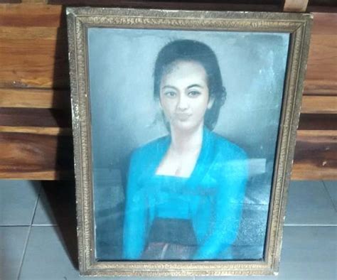 Lukisan Wanita Jawa Jaman Dulu