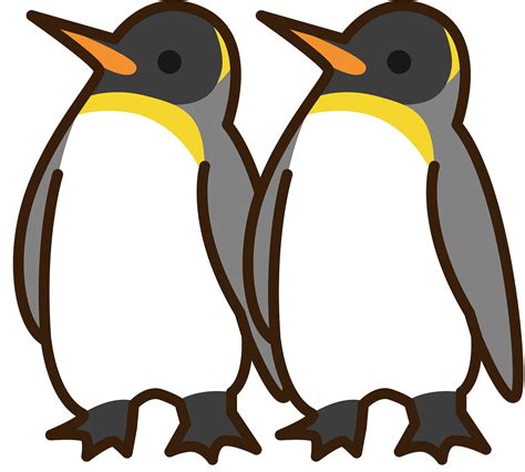 Standing King Penguin Png File Download Free Png All