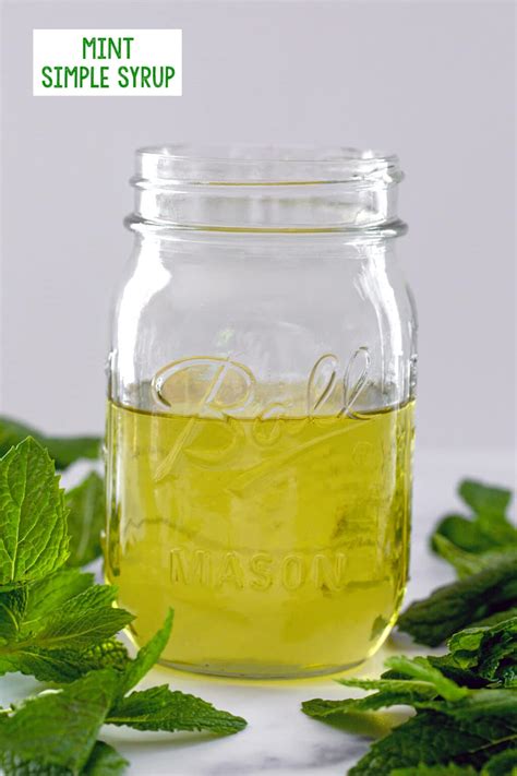 Mint Simple Syrup Recipe We Are Not Martha