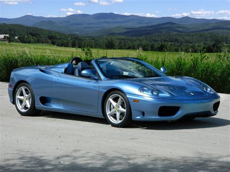 2001 Ferrari 360 Spider Convertible Hollywood Wheels Auction Shows