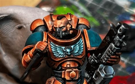 Copper Armor In The Grimdark Army Of Onewhen The Space Marines Run Out