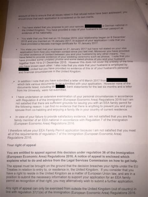 The friends who intend to apply for a schengen visa to visit his family or a friend need an invitation letter consisting of this information. EEA FM refused again: HO doesnt receive or look at ...