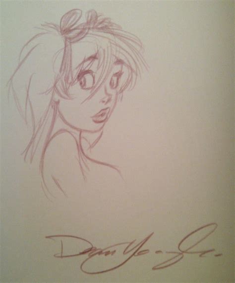 dean yeagle mandy sketch 2012 in aka rick s the pin up girls comic art gallery room
