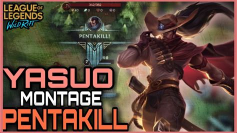 Liên Minh Tốc Chiến Yasuo Tổng Hợp Những Pha Pentakill Siêu Mượt