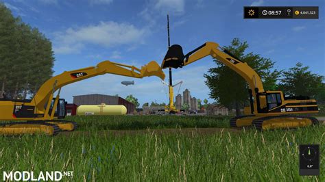 Caterpillar 345b Excavator V2 Mod Farming Simulator 17