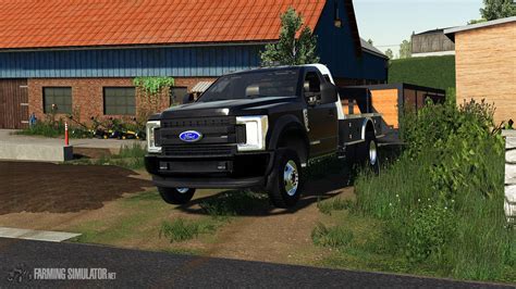 Exp19 2019 Ford F 550 Flatbed V 10 Farming Simulator Mods
