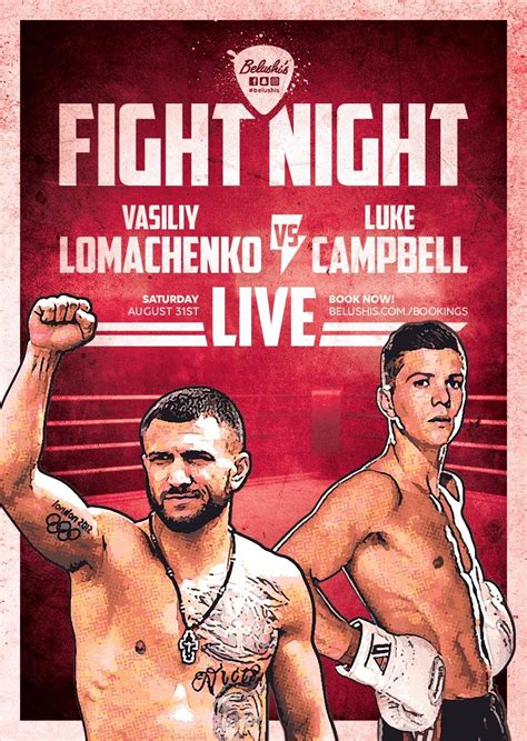 Vasiliy Lomachenko Vs Luke Campbell Posters The Movie