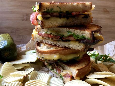 Smoked Gouda Grilled Cheese Sandwiches Recipe In Sandwiches