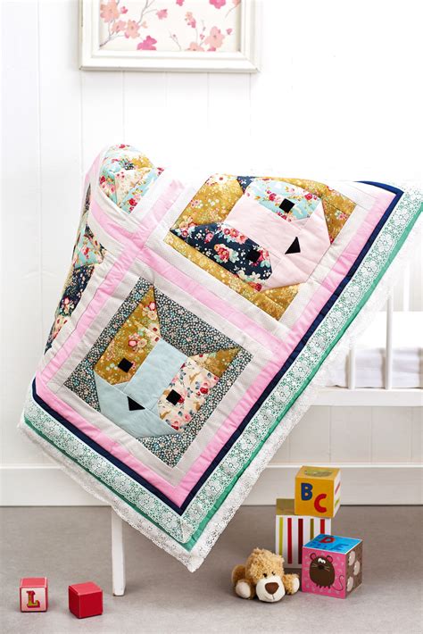 It gets great reviews and is extremely simple to work with. Cat block quilt - Free sewing patterns - Sew Magazine