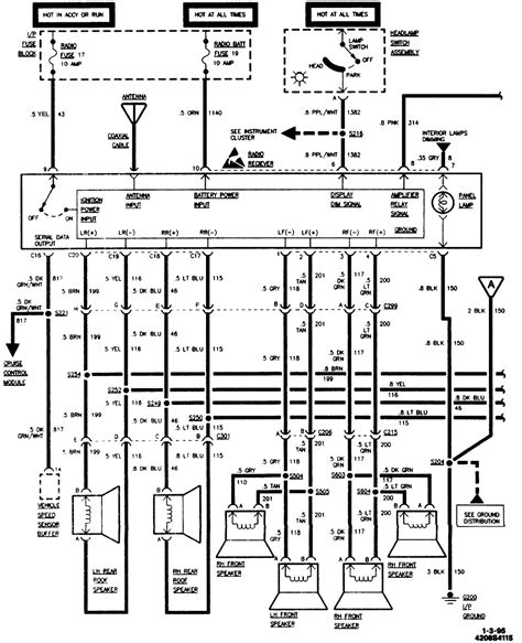 I need a stereo wiring diagram for a 2003 chevy impala. 2002 Chevy Suburban Radio Wiring Diagram