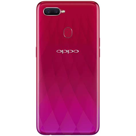 Buy Oppo F9 64gb Sunrise Red Dual Sim Smartphone Online In Uae Sharaf Dg