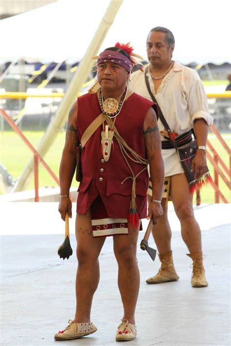 Warriors Of Anikituhwa At Cherokee Fairgrounds During The Festival Of
