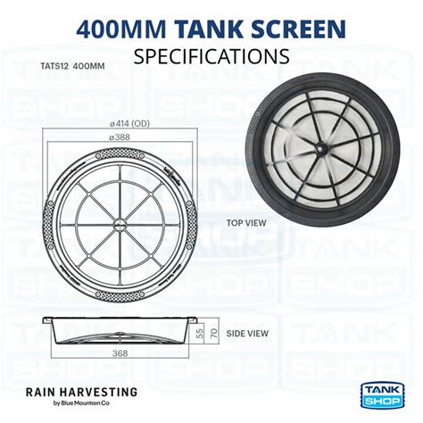 Water Tank Screens Leaves Mozzie Screen 200mm 300mm 400mm 500mm