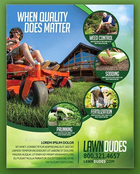 free lawn mowing flyer template