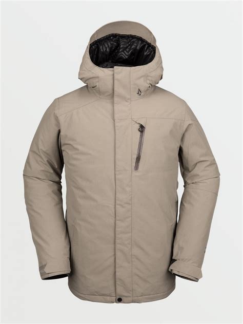 Mens L Insulated GORE-TEX Jacket - Teak TEAK | Mens VOLCOM Snow Jackets ...