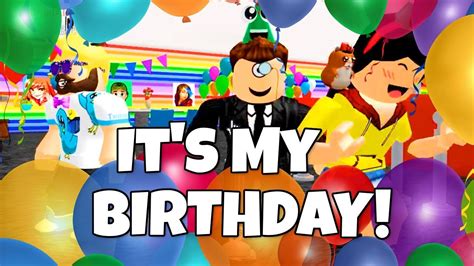 Roblox birthday party supplies, roblox party decorations included banners, hanging swirls, balloons, cake topper, stickers, table cover for kids. MY ROBLOX SURPRISE BIRTHDAY PARTY! - YouTube
