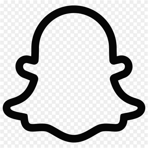 Snapchat Logo On Transparent Background Png Similar Png