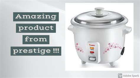 Prestige Electric Rice Cooker YouTube