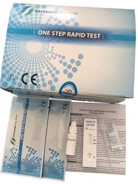 Coronavirus Test Kit Covid 19 Antibody Igg Igm Pack 40 By Cdp