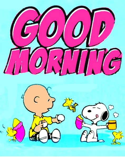 Good Morning Snoopy Good Morning Friends Good Morning Good Night