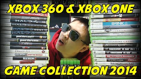Xbox 360 And Xbox One Game Collection 2014 Youtube