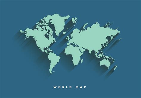World Map Vector 147657 Vector Art At Vecteezy