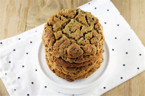 V Ritable Cookie Au Beurre De Cacahu Te Et P Pites De Chocolat Une Graine D Id E