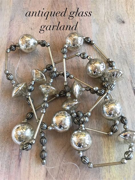 Beautiful Garland ~ Pearl Garland ~ Glass Garland ~ Great Christmas Garland