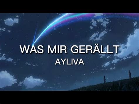 Ayliva Was Mir Gef Llt Lyrics Youtube