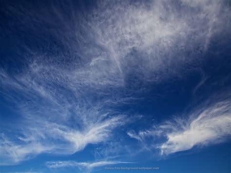 Thin Cirrus Clouds In Blue Sky Sky Desktop Wallpaper
