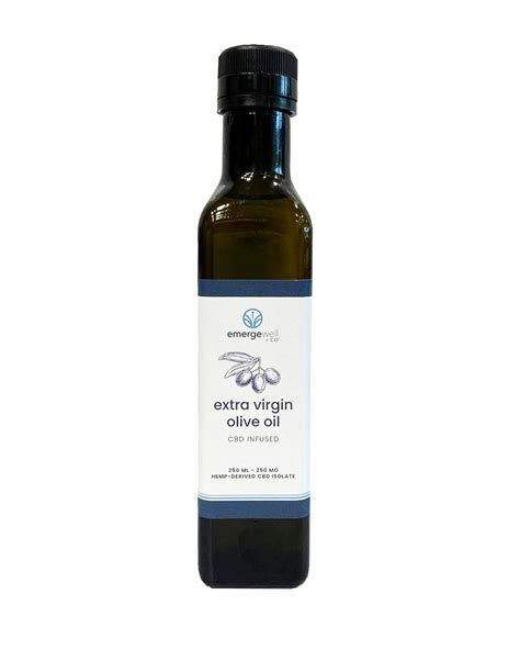 Cbd Infused Olive Oil Emergewell Co