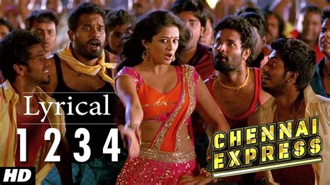 2000+ selections in 6 different lengths long, medium, level 6, short, xcel and bronze. Chennai Express Song With Lyrics One Two Three Four (1234) | Shahrukh Khan, Deepika Padukone ...