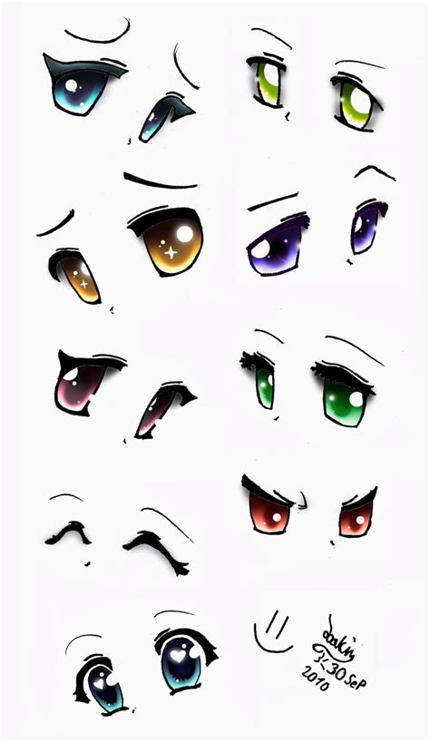Anime Eyes By Joakaha On Deviantart