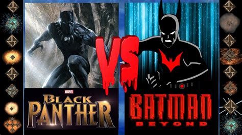 Black Panther Marvel Comics Vs Batman Beyond Dc Comics Ultimate