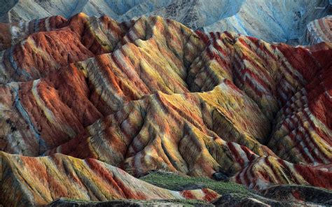 Zhangye Danxia Landform The Rainbow Mountains Of China